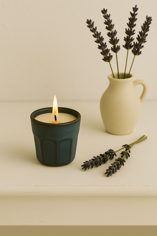 Vanilla Amber Coffee Cup Candle