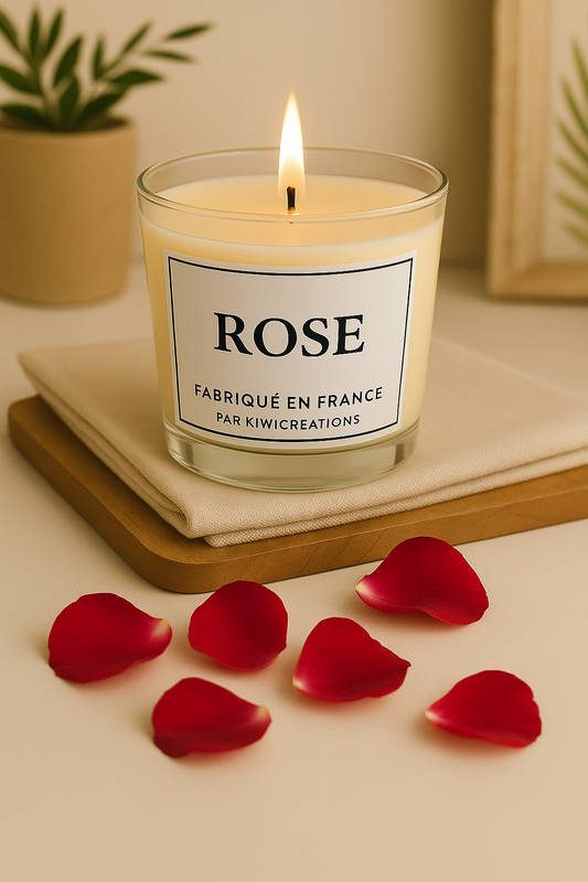 Rose Candle
