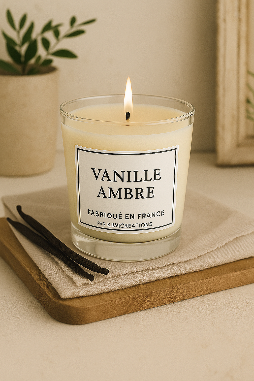 Vanilla Amber Candle